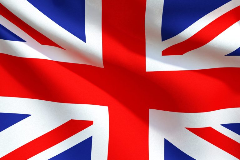 Der Union Jack als Symbol für Englisch Sprachkurse.